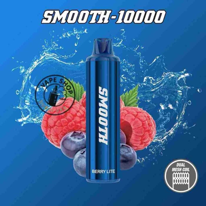 SMOOTH 10000 Puffs 20MG Disposable Vape Price in Dubai BERRY LITE_3_11zon