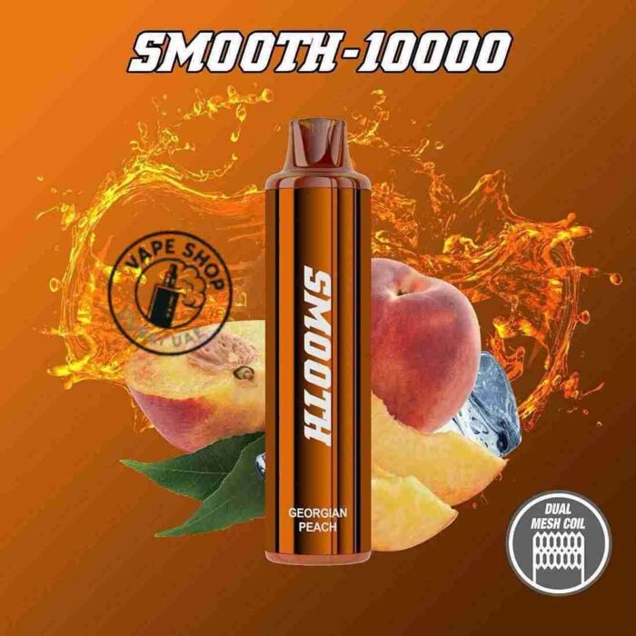 SMOOTH 10000 Puffs 20MG Disposable Vape Price in Dubai GEORGIAN PEACH_5_11zon