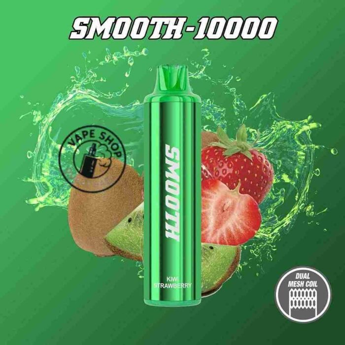 SMOOTH 10000 Puffs 20MG Disposable Vape Price in Dubai KIWI STRAWBERRY_7_11zon