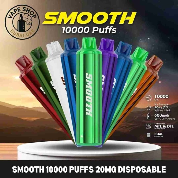 SMOOTH 10000 Puffs 20MG font iamge_1_11zon
