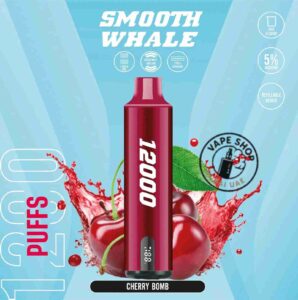 SMOOTH Whale 12000 Puffs 50MG Disposable Vape Price in Dubai CHERRY BOMB_3_11zon