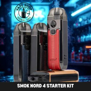 Smok Nord 4 Starter Kit Vape Pod ( Leather Series ) (1)