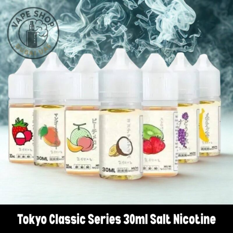 Tokyo Classic e-liquid review - Tokyo Classic Series 30ml salt nicotine e-liquid