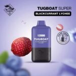 Tugboat Super 12000 Puffs blackcurrant lycheewebp
