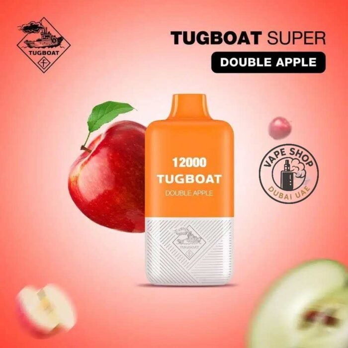 Tugboat Super 12000 Puffs double apple