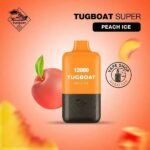 Tugboat Super 12000 Puffs peach ice