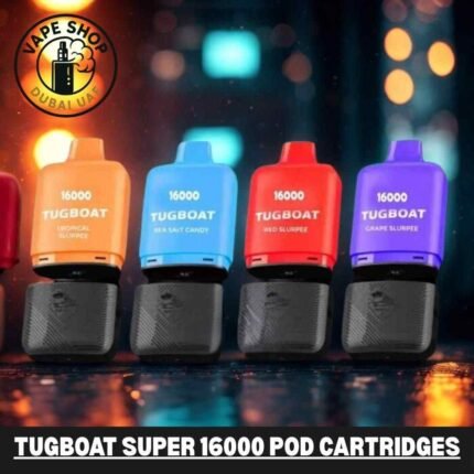 Tugboat Super 16000 Pod Cartridges 5%Nicotine Disposable