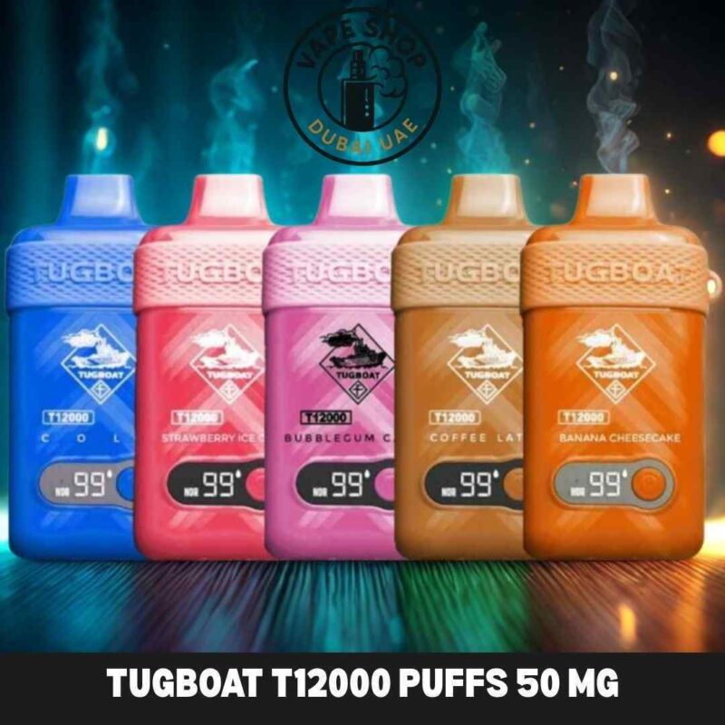 Tugboat T12000 review - Tugboat T12000 puffs 50mg disposable vape