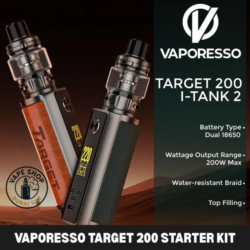 Vaporesso Target 200 review - Vaporesso Target 200 starter kit 200W