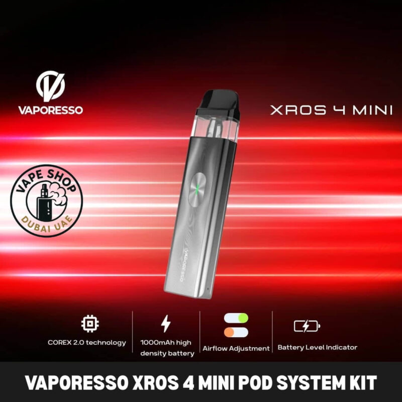 Vaporesso XROS Dubai - VAPORESSO XROS 4 Mini Pod System Kit