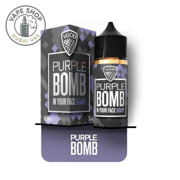 VGOD-60ml-E-Liquid-3MG-E-Juice-Purple-Bomb