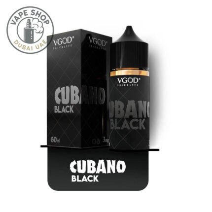 VGOD 60ml E-Liquid 3MG E-Juice – Vape Juice Cubano Black.