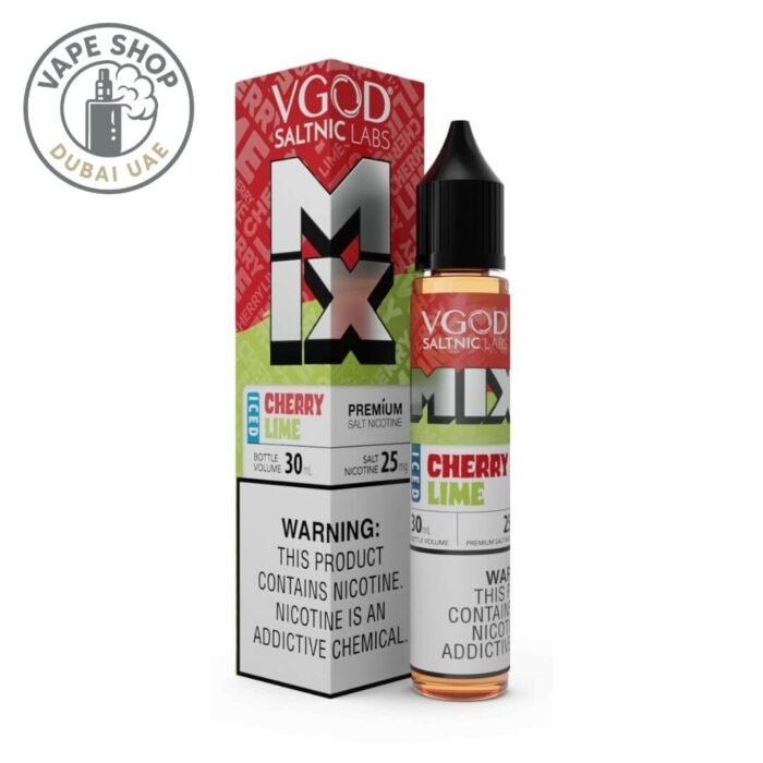 VGOD Iced Mix Series Salt 30ml 25MG and 50MG Iced-Cherry-Lime