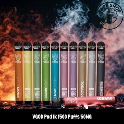 VGOD Pod 1k 1500 Puffs 50MG Nicotine Disposable Vape