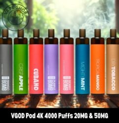 VGOD Pod 4K 4000 Puffs 20MG & 50MG Disposable Vape