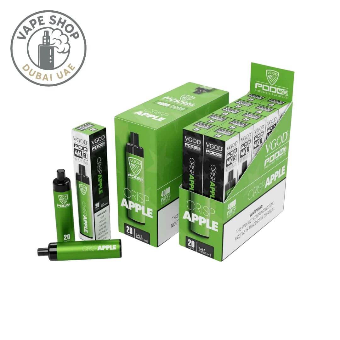 VGOD Pod 4K 4000 Puffs 20MG & 50MG Crisp Apple