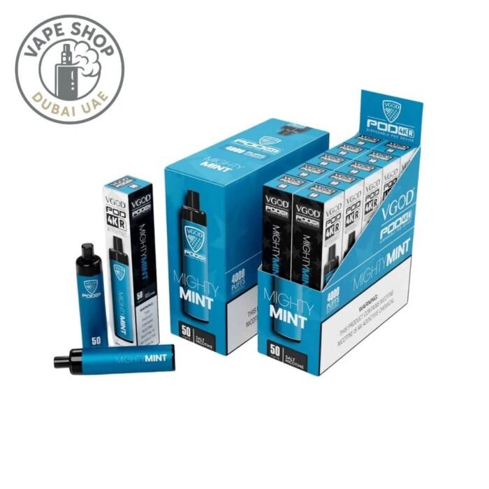 VGOD Pod 4K 4000 Puffs 20MG & 50MG Mighty Mint