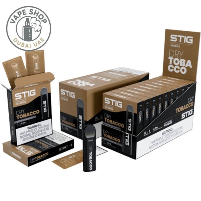 VGOD STIG Disposable Vape IN UAE Dubai Dry Tobacco