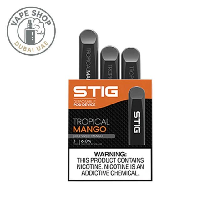 VGOD-STIG-Disposable-Vape-IN-UAE-Dubai-Tropical-Mango