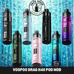 VOOPOO Drag H40 Pod Mod 40W Pod System 1500mAh Vape Kit in Dubai (1)