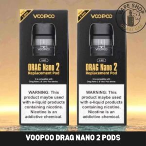VOOPOO Drag Nano 2 Pods 2ml Replacement Pod Cartridge in Dubai, UAE (1)