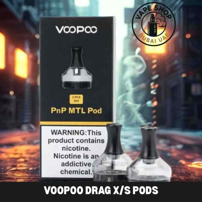 VOOPOO PnP TPP Dubai - VOOPOO Drag X/S Pods 4.5ml PnP & PnP MTL Replacement Pods