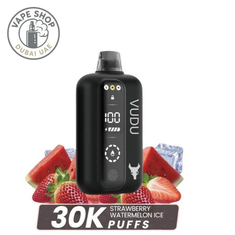 VUDU PRO 30000 Strawberry Watermelon Ice flavour