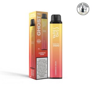 Vapes Bars Ghost Pro 3500 Puffs Caribbean Crush