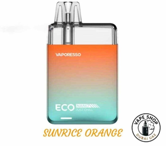 Vaporesso-ECO-Nano-Pod-System-Kit-Sunrice-Orange