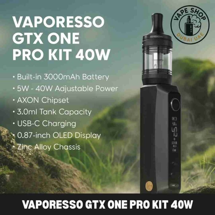Vaporesso-GTX-One-Pro-Kit-40W-3000mAh-Battery-In-Dubai
