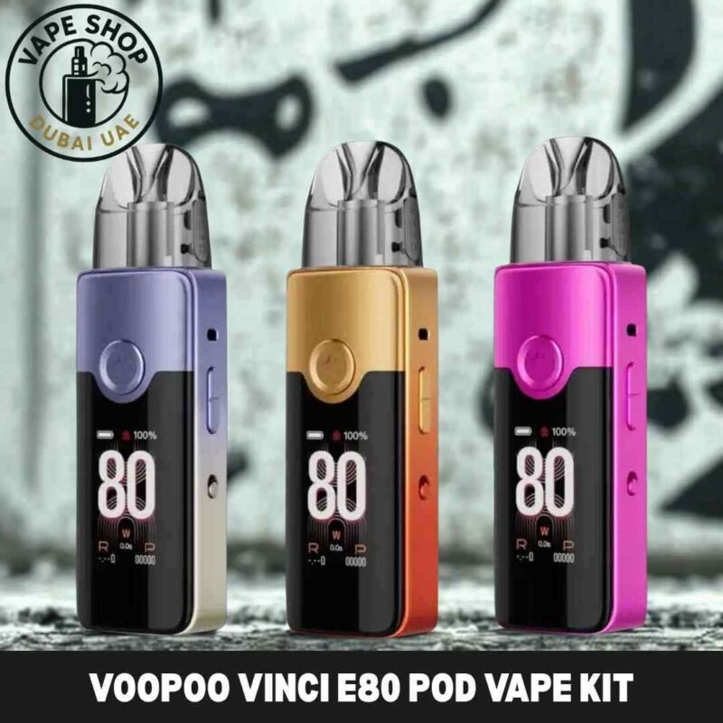 Voopoo Vinci E80 review - Voopoo Vinci E80 pod vape kit