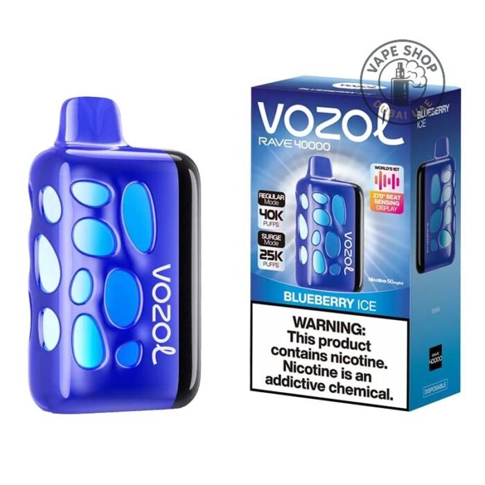 Vozol-Rave-40000-Puffs-Blueberry-Ice-Disposable-Vape