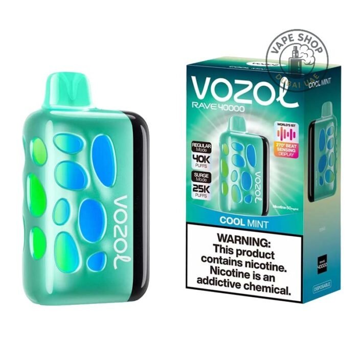 Vozol-Rave-40000-Puffs-Cool-Mint-Disposable-Vape