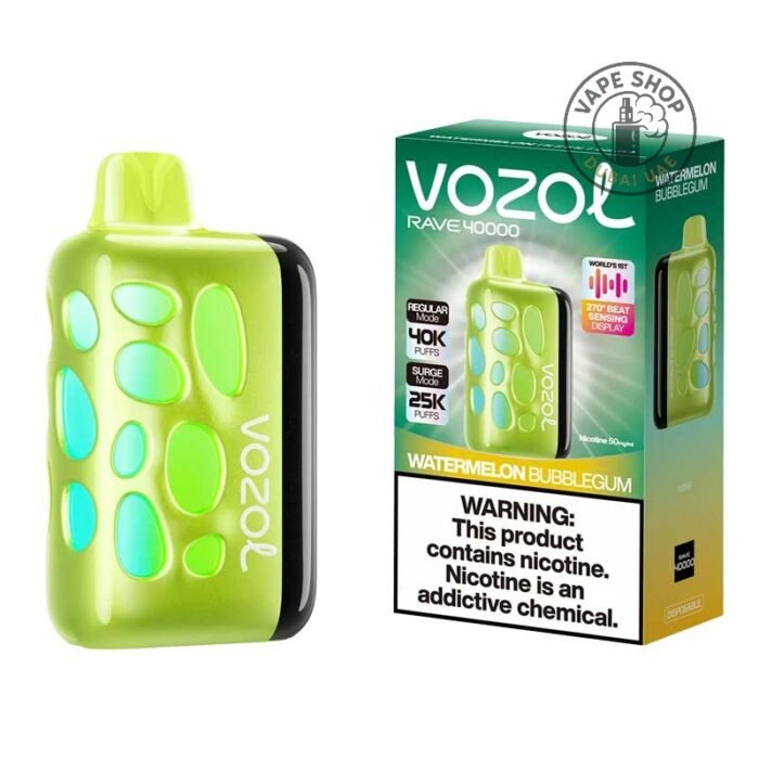 Vozol-Rave-40000-Puffs-Watermelon-Bubblegum-Disposable-Vape