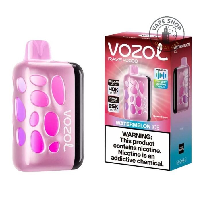 Vozol-Rave-40000-Puffs-Watermelon-Ice-Disposable-Vape
