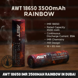 AWT-18650-IMR-3500mAh-RAINBOW-In-Dubai