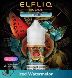 ELFLIQ Nic Salts 30mg Ice King Iced Watermelon