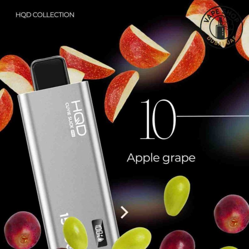 HQD Cuvie Slick Pro 15000 Apple Grape flavour