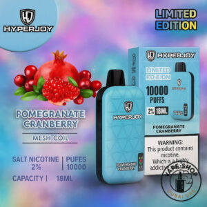 HYPERJOY-Limited-Edition-10000-Puffs-Disposable-Vape-In-UAE-POMEGRANATE-CRANBERRY