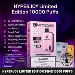 HYPERJOY-Limited-Edition-20MG-10000-Puffs-Disposable-Vape-In-Dubai