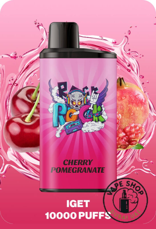 IGET Bar Pro 10000 Puffs disposable vape in Cherry Pomegranate
