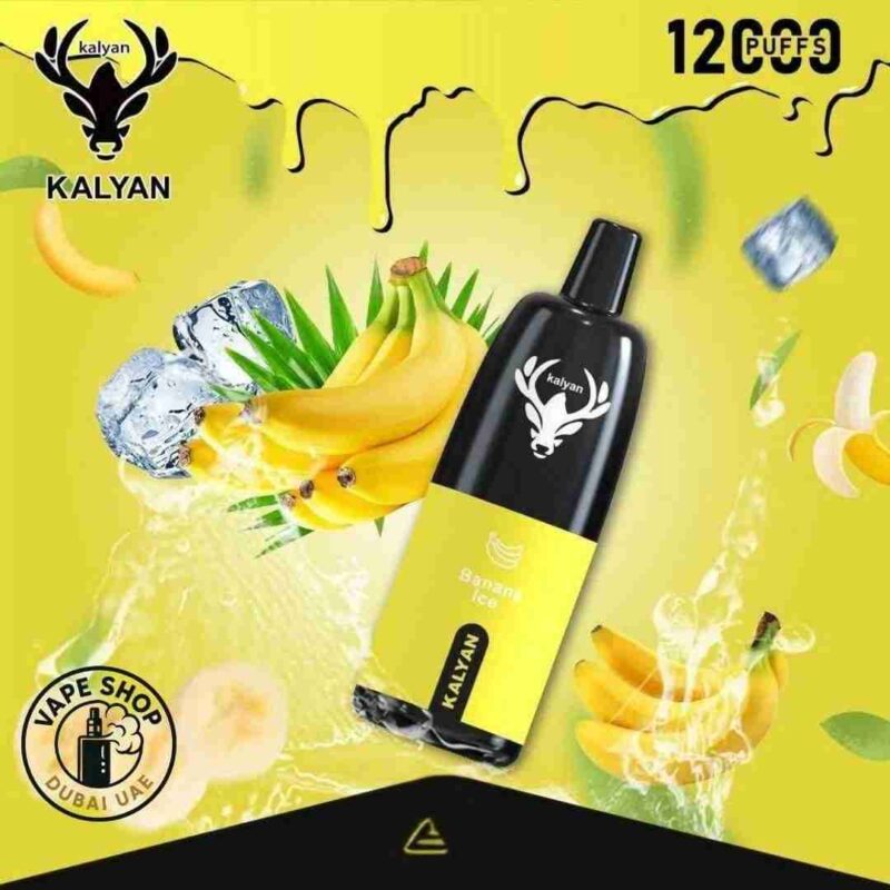 KALYAN Pro 12000 Puffs disposable vape in Banana Ice