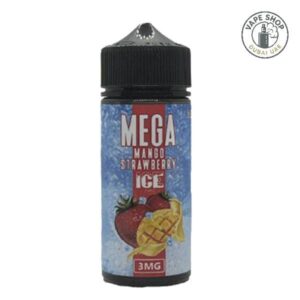 MEGA 120ml 3mg MANGO STRAWBERRY ICE