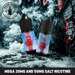 MEGA 30mg and 50mg Salt Nicotine in Dubai