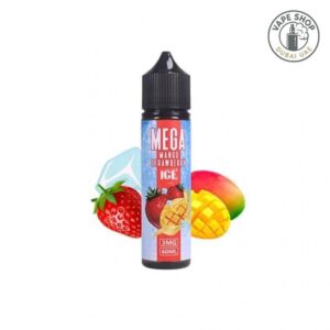MEGA Vape Juice 60ml Mega Mango Strawberry Ice