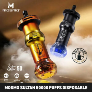 Mosmo Sultan 50000 Puffs DTL 0.3 Nicotine Hookah Disposable Vape In Dubai