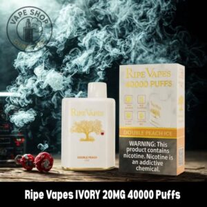 Ripe Vapes IVORY 20MG 40000 Puffs Disposable vape