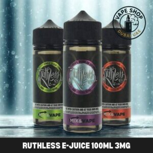 Ruthless E-juice 100ML 3mg in Dubai UAE