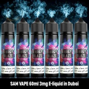 SAM VAPE 60ml 3mg E-liquid in Dubai