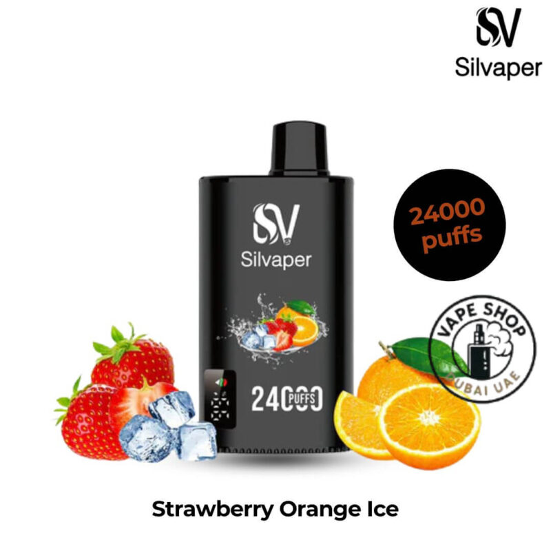 Silvaper Rocket strawberry orange ice flavour pack